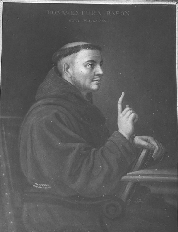 ritratto di padre Bonaventura Baron (dipinto) - ambito Italia centrale (sec. XVI